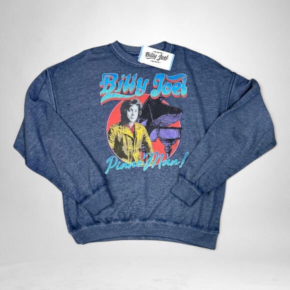 Billy Joel Graphic Sweatshirt, NWT! Size Large - Picture 3 of 5